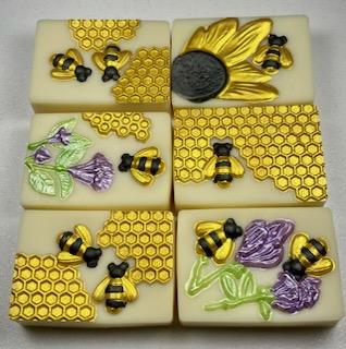 Scent Free Bees Bar Soap